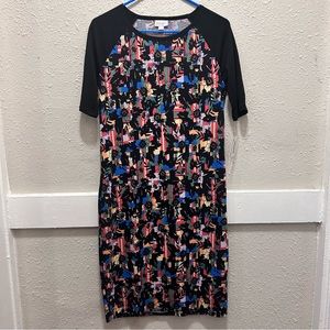 ✨NWT LuLaRoe Julia Colorful & Floral Dress